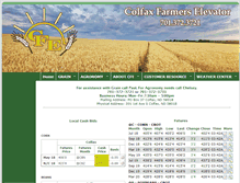 Tablet Screenshot of colfaxelevator.com